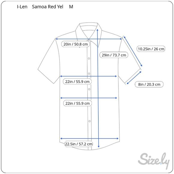 Samoan Aloha Shirt Mens M Red Yellow American Samoa Hand Printed Tribal Tapa - Picture 12 of 12